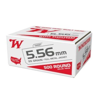 Lake City 5.56mm M193 55gr FMJ 500 Rounds