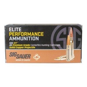Sig Sauer Elite Hunting Rifle Ammo 308 Win. 150 gr. HT 20 rd.