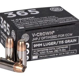 365 9mm Luger JHP