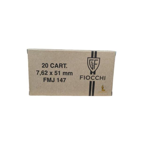 Fiocchi Range Dynamics 7.62 X 39mm FMJ 2375 FPS 20 Rounds Ammo