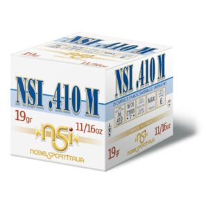 NSI 410 M .410 gauge 3" 11/16 Oz #9 Shot 1145fps 25/Rd
