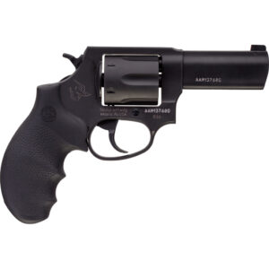 Taurus 856 Revolver 38 Spl. 3 in. Black Stainless Hogue Grip 6 rd.