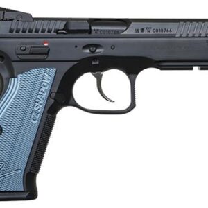 CZ Shadow 2 Pistol 9 mm 4.89 in. Black/Blue Grips 17+1 rd.