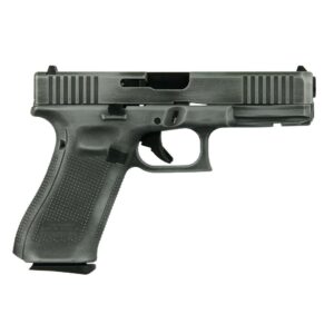GLOCK G17 GEN5 9MM FXD W/FRONT SERRATIONS 17RD Crushed Silver Distressed