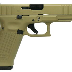 GLOCK G17 GEN5 9MM FXD W/FRONT SERRATIONS 17RD - FDE