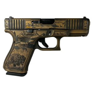 GLOCK G19 GEN5 9MM FXD W/FRONT SERRATIONS 15RD-Western