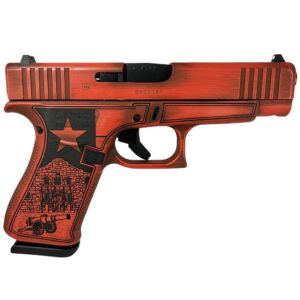 GLOCK 48 9MM BLACK FXD COMM-Texas Orange