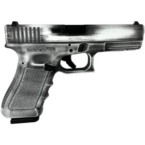 G17 GEN3 STANDARD 9MM 4.5" 2/17RD MAG AUSTRIA White Distressed