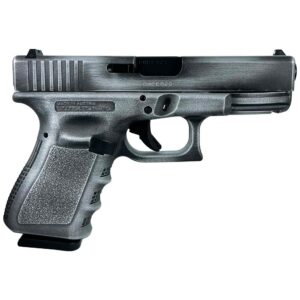 G19 GEN3 COMPACT 9MM 4" 2/15RD USA - Crushed Silver Distressed