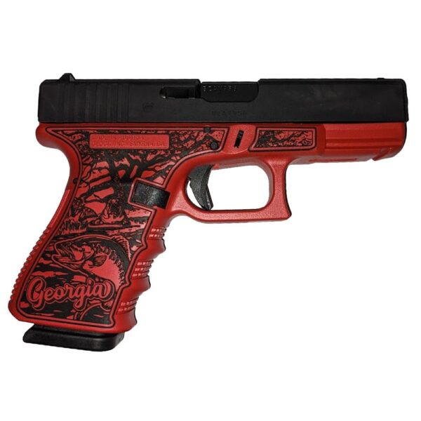 G19 GEN3 COMPACT 9MM 4" 2/15RD AUSTRIA  Georgia Red