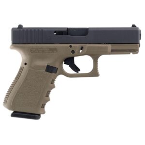 G19 GEN3 COMPACT 9MM 4" 2/10RD AUSTRIA OD GREEN
