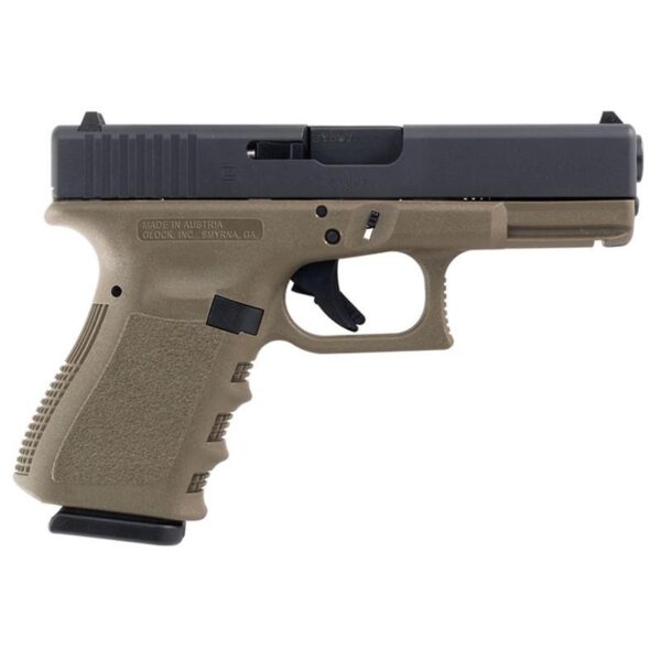 G19 GEN3 COMPACT 9MM 4" 2/10RD AUSTRIA OD GREEN
