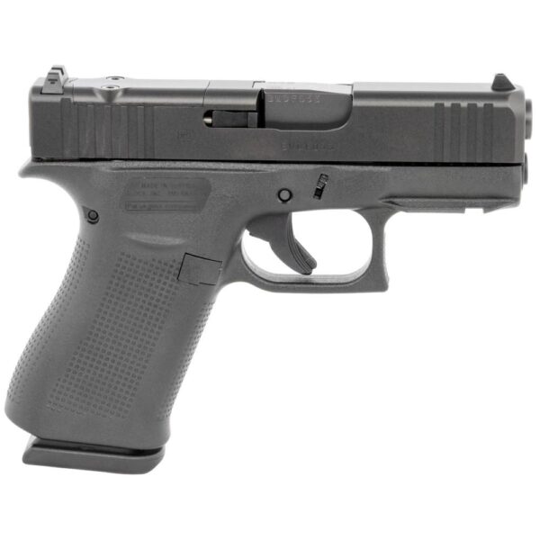 GLOCK 43X 9MM 3.41 BLK MOS FS FSS RAIL 2 10RD