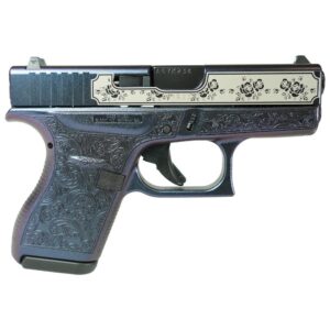 G42 SUB CMPT .380ACP 3.2" 2/6RD MAG USA-Glock & Roses Engr Mongoose Purple