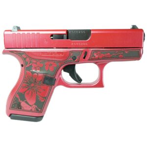 G42 SUB COMPACT .380ACP 3.2"" 2/6RD MAG USA-CherryBloss Engr Crimson Medusa