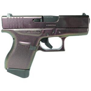 G43 SUB COMPACT 9MM 3.4"" 2/6RD Simmering Razorback