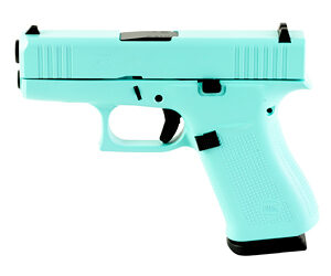GLOCK 43X 9MM 10RD ROBINS EGG BLUE